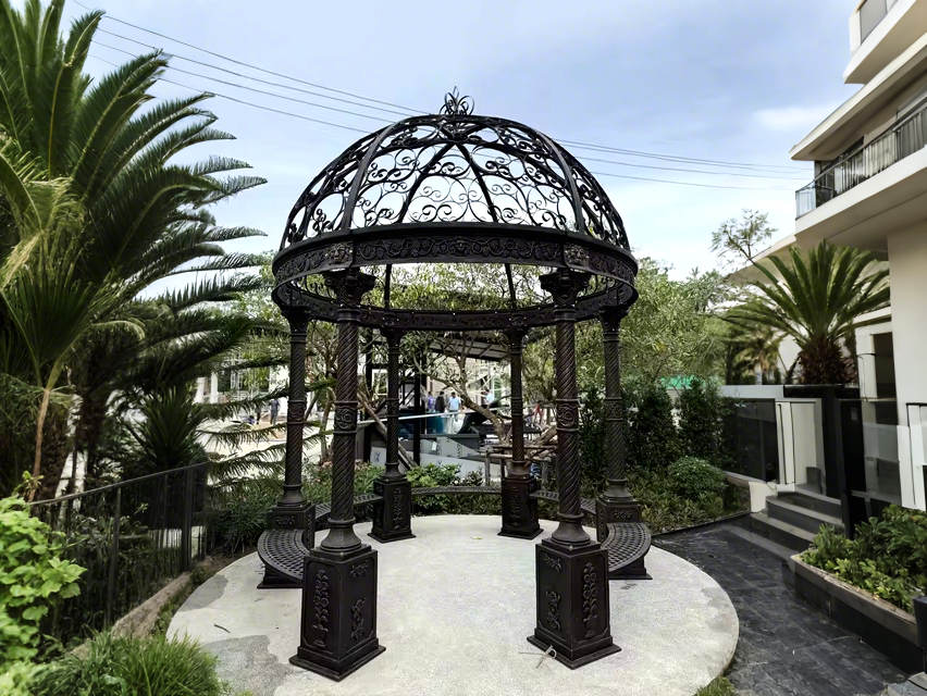 A Custom Garden Gazebo For A Thailand Client